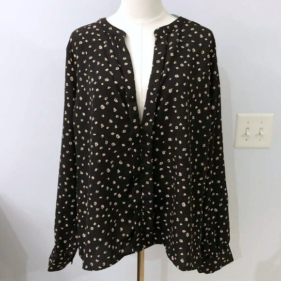 Kaileigh Stitch Fix “Thalia” Blouse XL | Light Flowy Top | Workwear Casual | NWT - Picture 6 of 6
